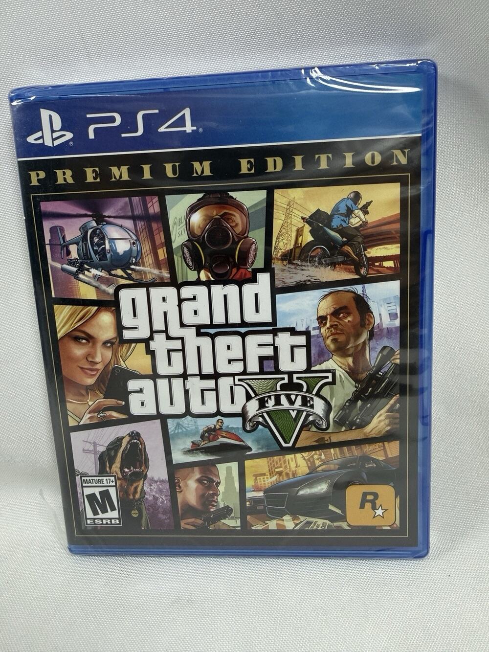 GTA V Premium Edition PS4 Brand New Factory Sealed Video Game